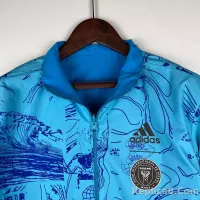 2023/2024 Inter Miami Reversible Windbreaker Blue Soccer Jersey 1:1 Thai Quality - view 15