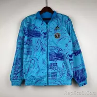2023/2024 Inter Miami Reversible Windbreaker Blue Soccer Jersey 1:1 Thai Quality - view 6