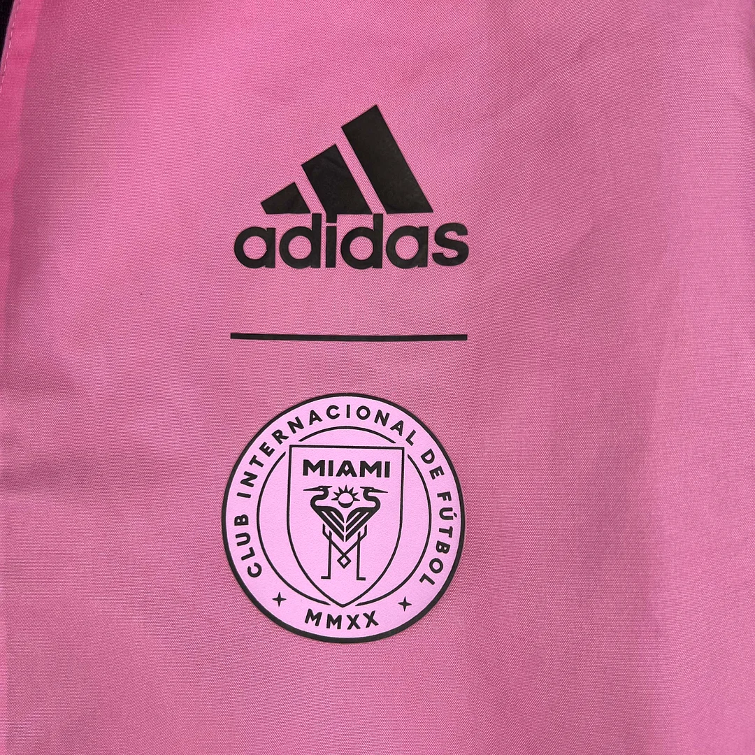 2023/2024 Inter Miami Reversible Windbreaker（black-pink）Soccer Jersey 1:1 Thai Quality - gallery