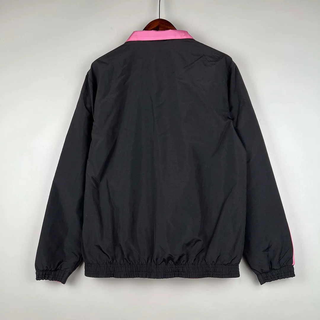2023/2024 Inter Miami Reversible Windbreaker（black-pink）Soccer Jersey 1:1 Thai Quality - gallery