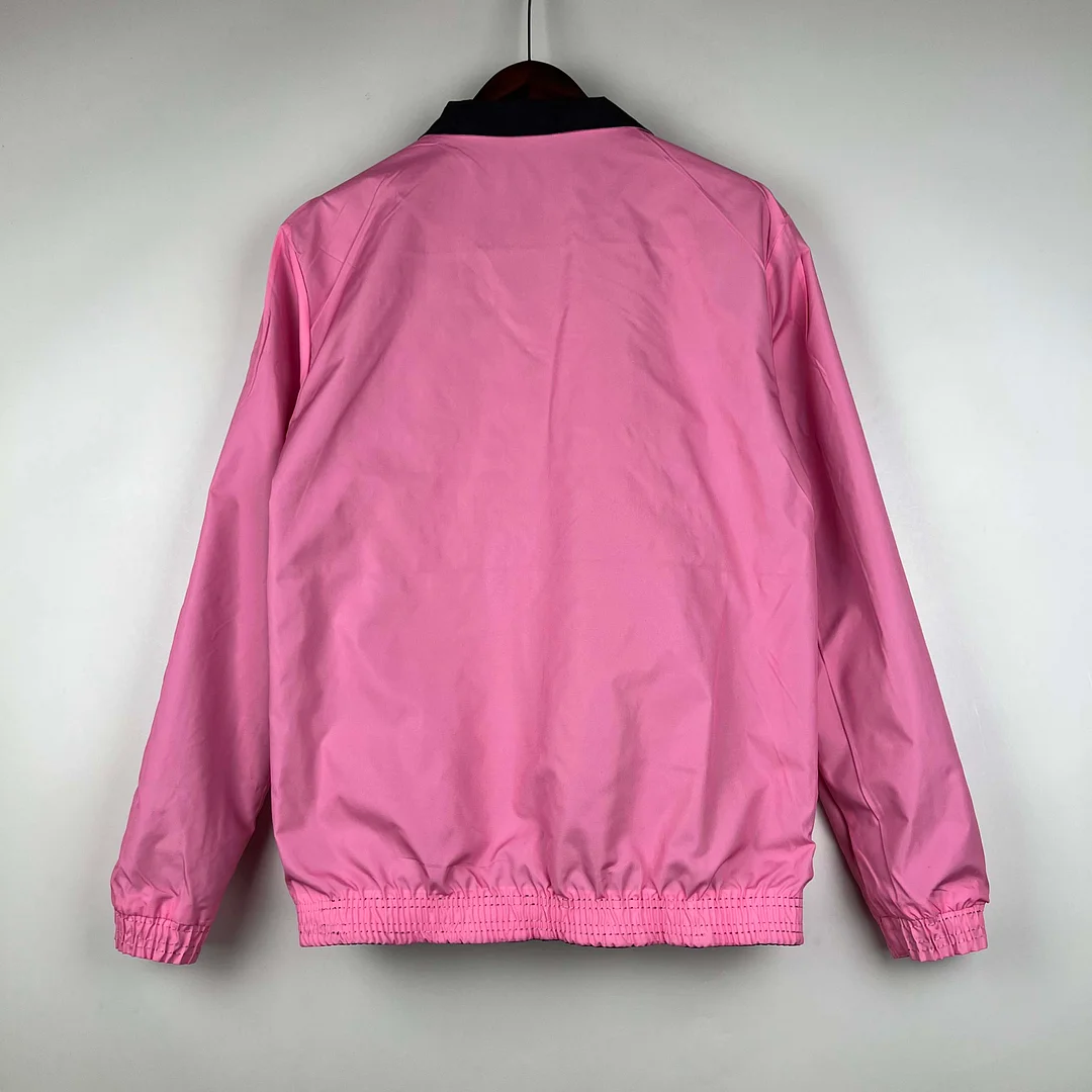 2023/2024 Inter Miami Reversible Windbreaker（black-pink）Soccer Jersey 1:1 Thai Quality - gallery