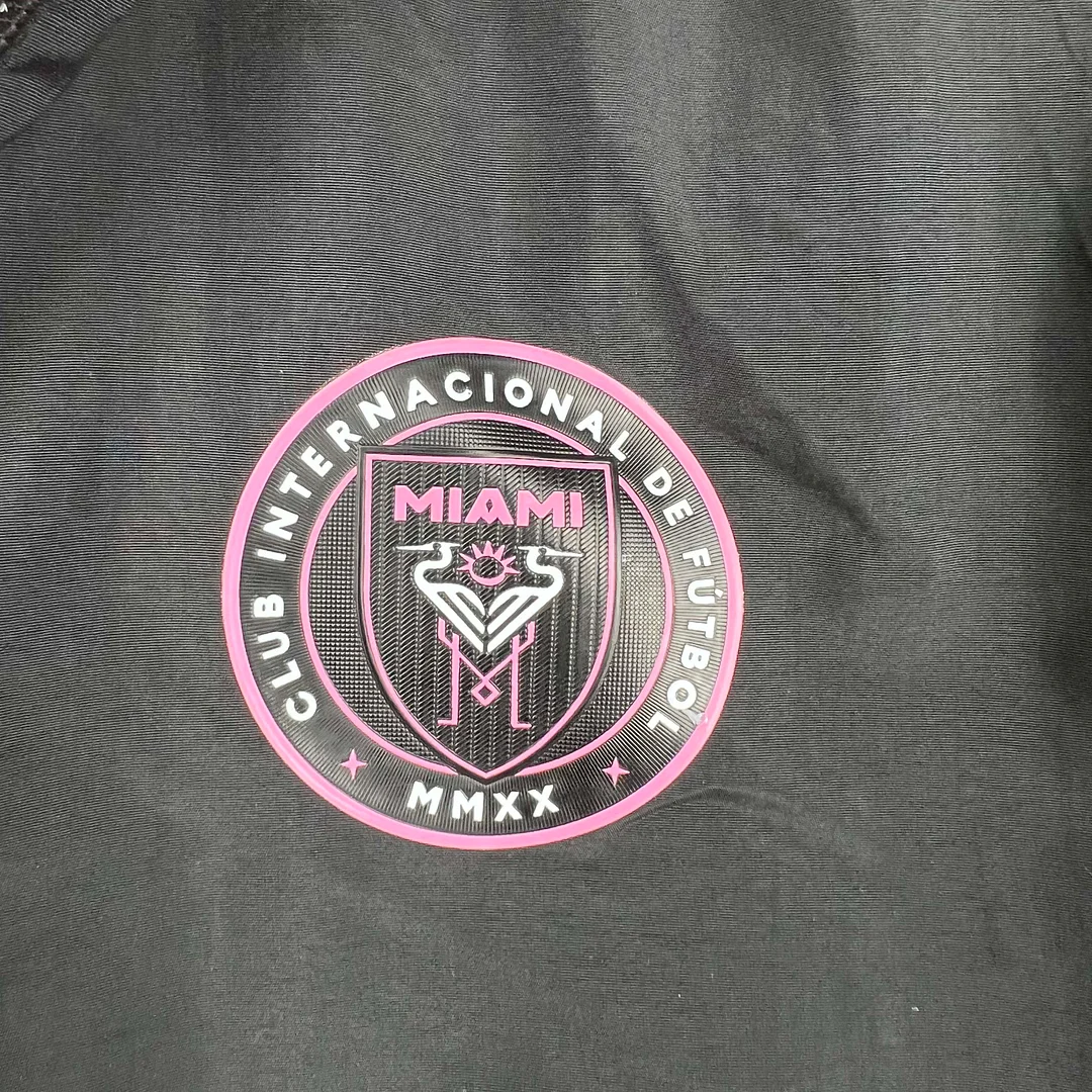 2023/2024 Inter Miami Reversible Windbreaker（black-pink）Soccer Jersey 1:1 Thai Quality - gallery