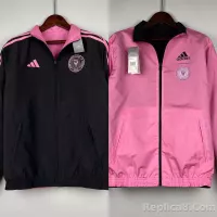 2023/2024 Inter Miami Reversible Windbreaker（black-pink）Soccer Jersey 1:1 Thai Quality - view 1