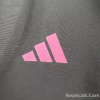 2023/2024 Inter Miami Reversible Windbreaker（black-pink）Soccer Jersey 1:1 Thai Quality - view 3