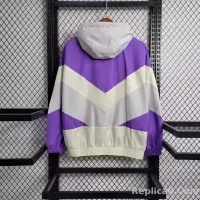 2023 Inter Miami Windbreaker Purple Soccer Jersey 1:1 Thai Quality - view 3