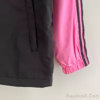2023 Inter Miami Windbreaker （pink-black） Soccer Jersey 1:1 Thai Quality - view 4