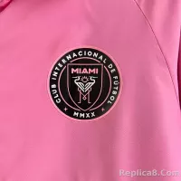 2023 Inter Miami Windbreaker （pink-black） Soccer Jersey 1:1 Thai Quality - view 8