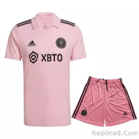22-23 Inter Miami CF Home  Kit Soccer Jersey+Shorts - view 3