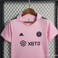 22-23 Inter Miami CF Home Kids Kit Shirt+Short Soccer Jersey - view 3