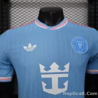 25-26 Inter Miami CF Special  Soccer Jersey Player Version Blue - view 5