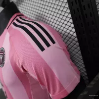 25-26 Inter Miami CF Pink  Soccer Jersey Player Version - view 5