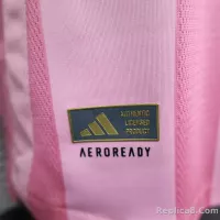 25-26 Inter Miami CF Pink  Soccer Jersey Player Version - view 11