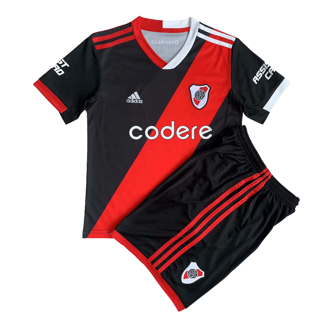 23-24 River Plate  Third Away Kids Kit Jersey+Shorts - gallery