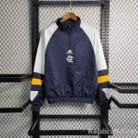 2023 Flamengo Casual Windbreaker（Navy-blue）Soccer Jersey 1:1 Thai Quality - view 1