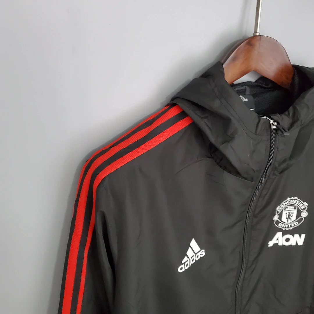 2021/2022 Manchester United Jersey Windbreaker Black - gallery