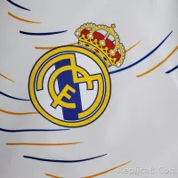 2021/2022 Real Madrid Jersey Windbreaker White(Blue Edge) - view 3