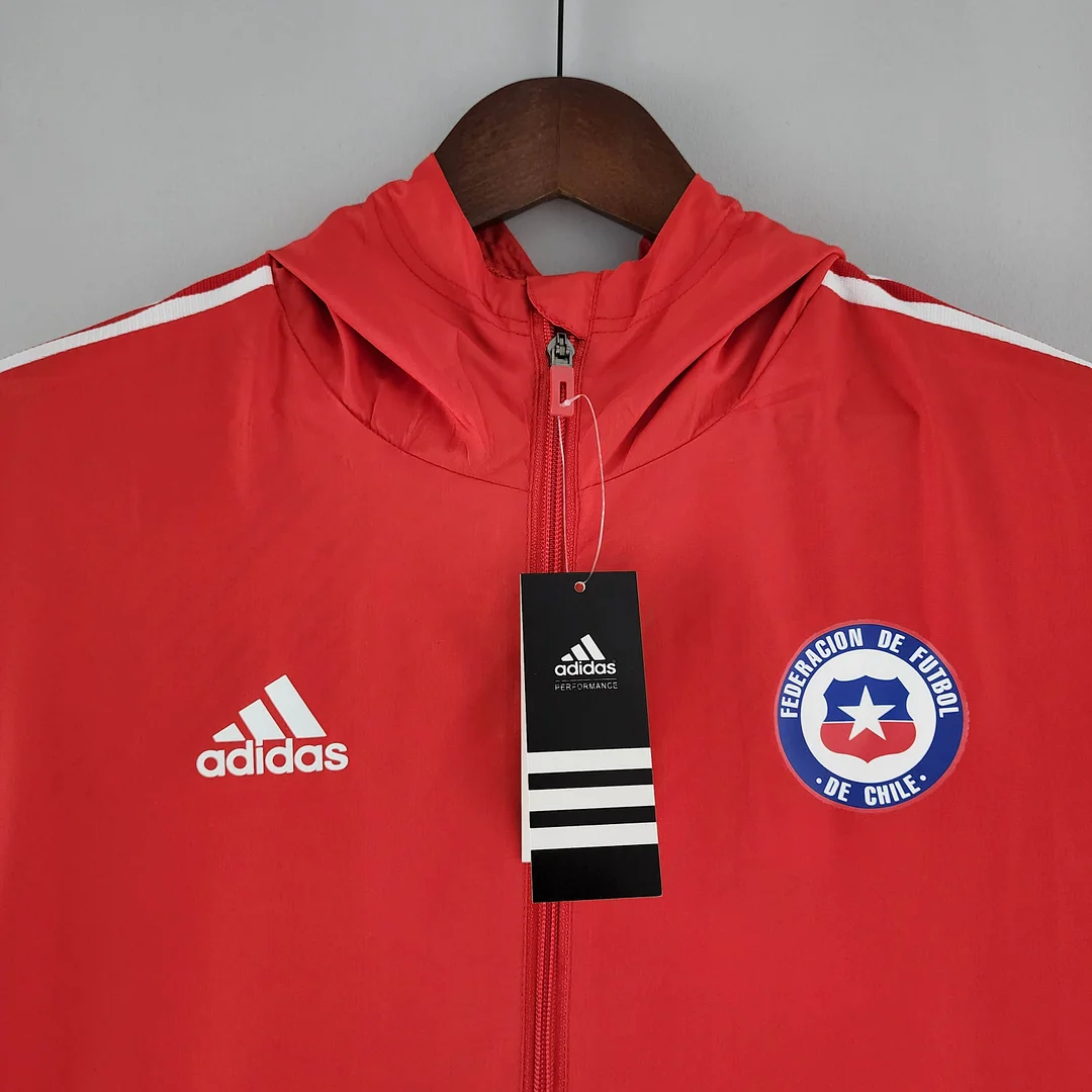 2022 Chile Windbreaker Red - gallery