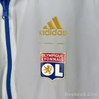 2023/2024 Lyon Reversible Windbreaker（Blue-white）Soccer Jersey 1:1 Thai Quality - view 15