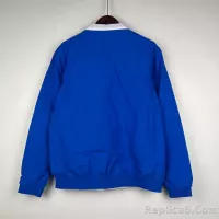 2023/2024 Lyon Reversible Windbreaker（Blue-white）Soccer Jersey 1:1 Thai Quality - view 5