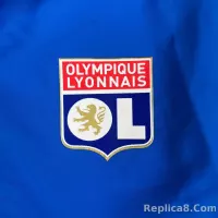 2023/2024 Lyon Reversible Windbreaker（Blue-white）Soccer Jersey 1:1 Thai Quality - view 9