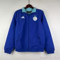 2023-2024 Algeria National Reversible Windbreaker Blue Soccer Jersey 1:1 Thai Quality - view 9