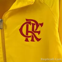 2023 Flamengo Windbreaker yellow Soccer Jersey 1:1 Thai Quality - view 3