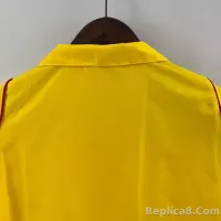 2023 Flamengo Windbreaker yellow Soccer Jersey 1:1 Thai Quality - view 5