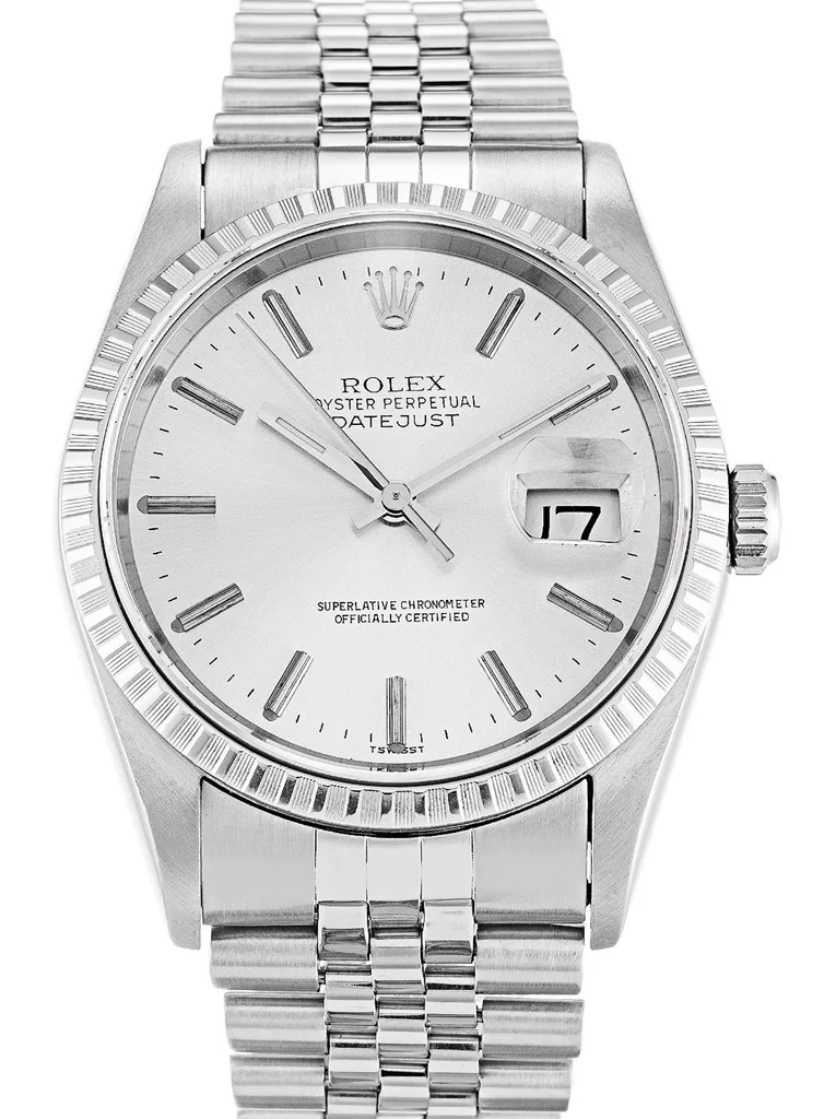 Superclone Rolex Datejust 41MM Rhodium Dial 126333 Wimbledon Fluted Jubilee