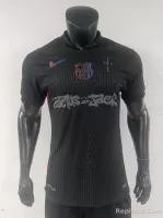Barcelona Away Jersey Black League Ad - view 1