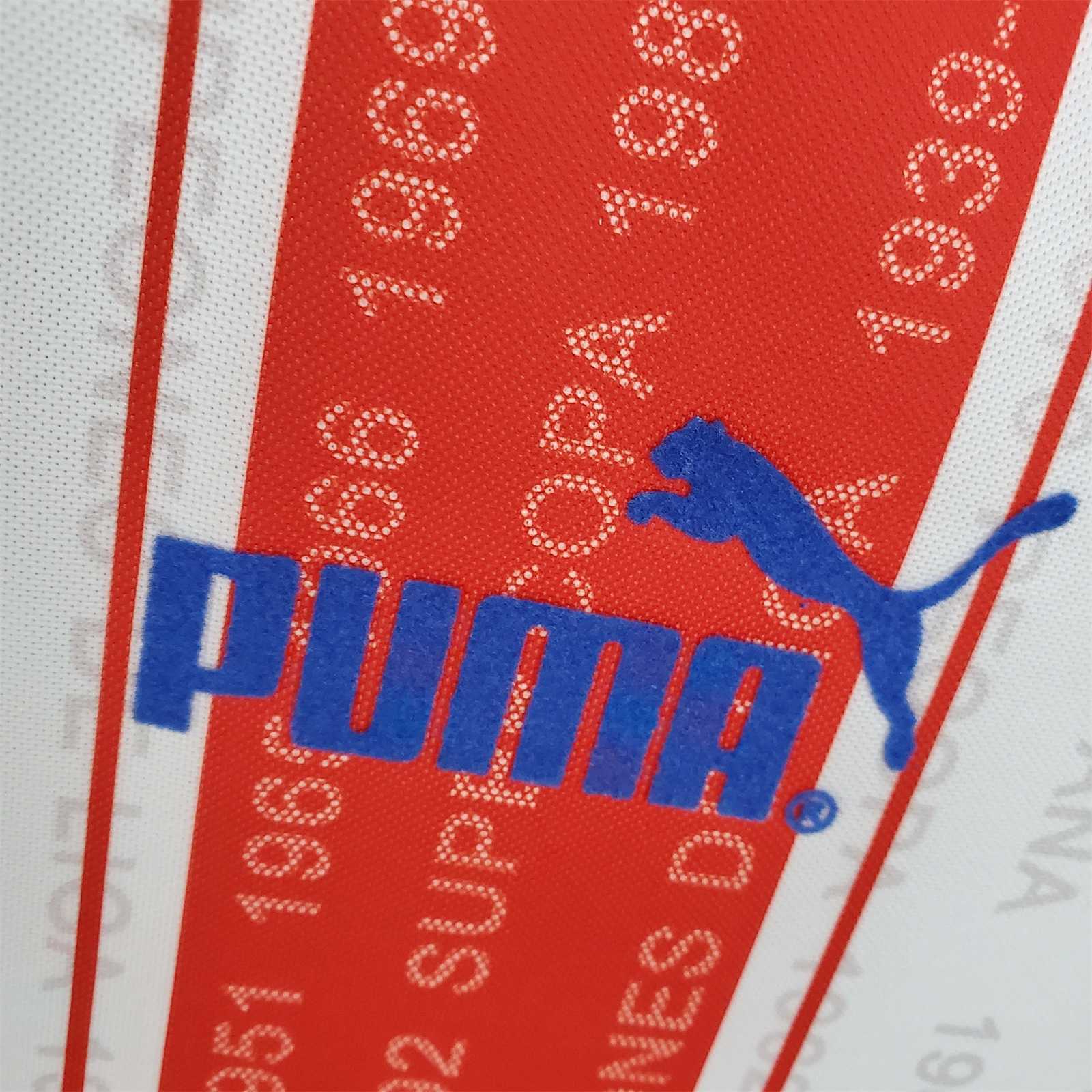 1995-96 Atletico Madrid Home Retro Jersey - view 4