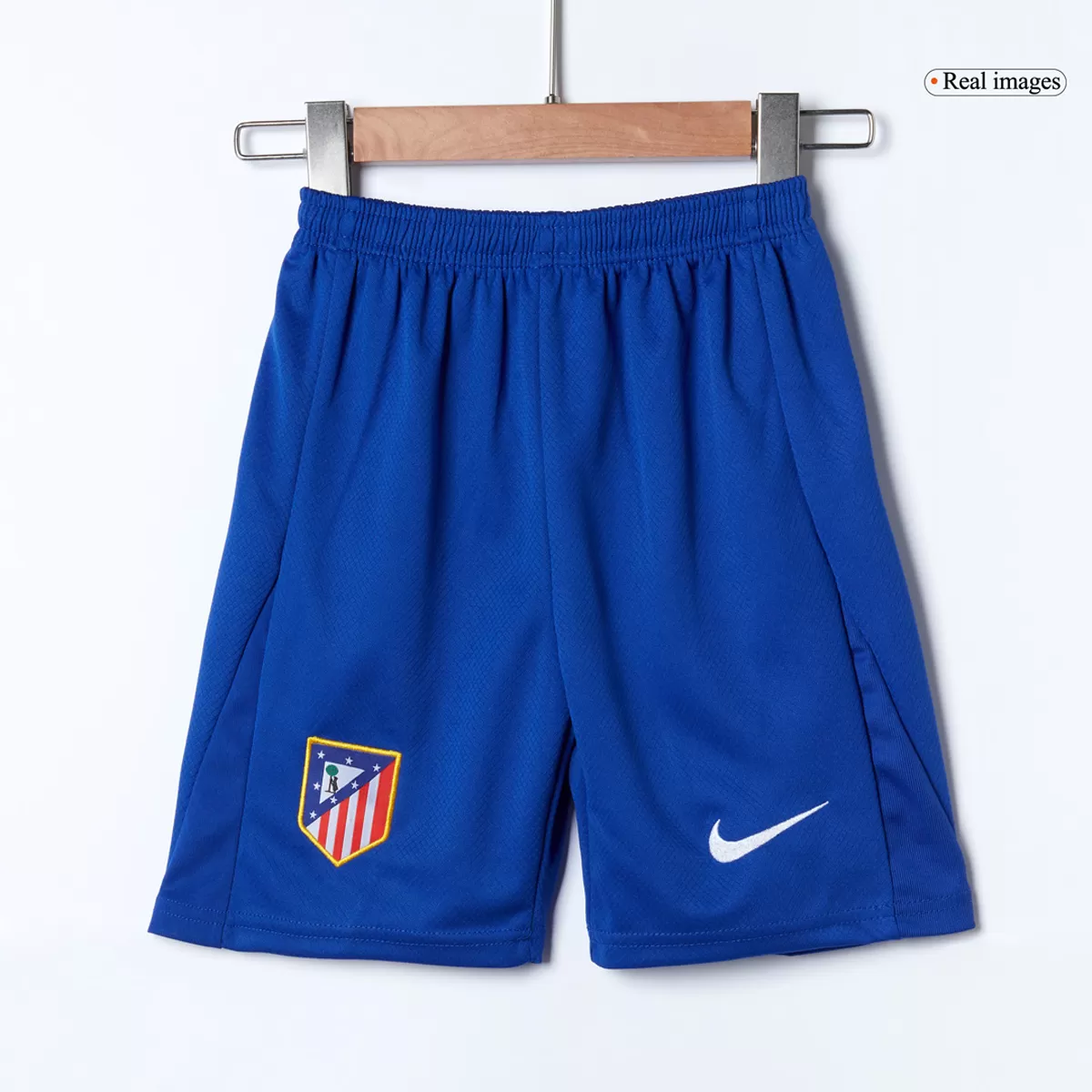25-26 Atletico Madrid Home Soccer Full Kids Kit Jersey+Shorts - view 4