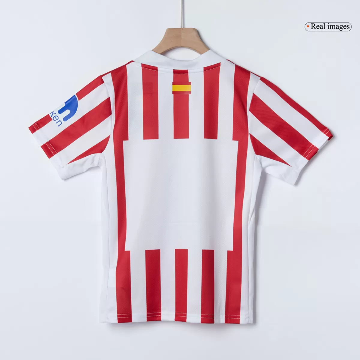 25-26 Atletico Madrid Home Soccer Full Kids Kit Jersey+Shorts - view 9