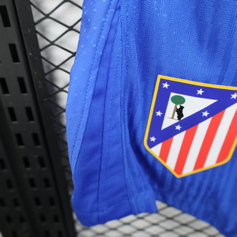 25-26 Atletico Madrid Home Soccer Shorts Player Version - view 6