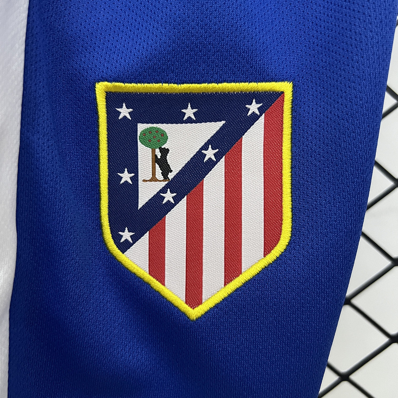 25-26 Atletico Madrid Home Soccer Kids Kit Jersey+Shorts - view 6