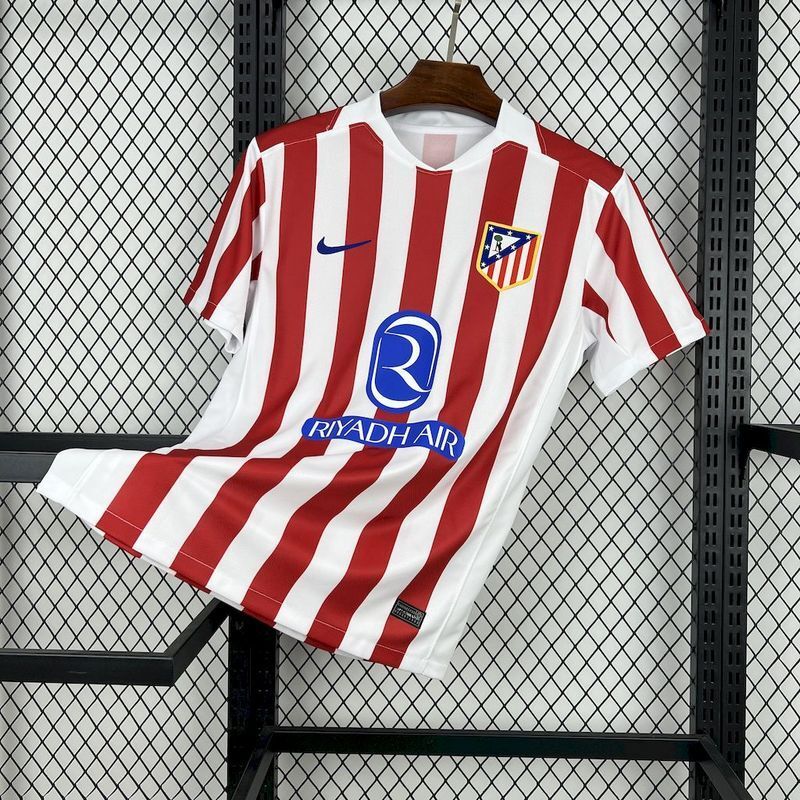 25-26 Atletico Madrid Home Soccer Jersey - view 3