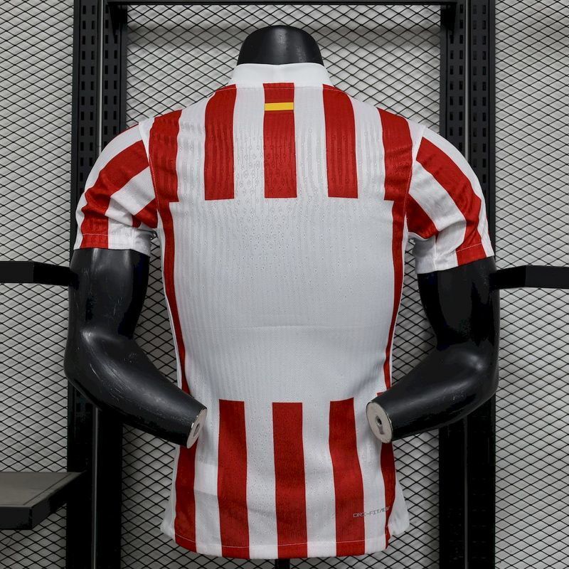 25-26 Atletico Madrid Home Soccer Jersey Player Edition - view 3