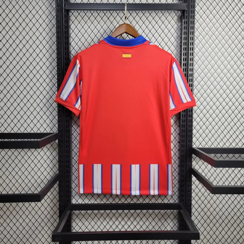 24-25 Atletico Madrid Home Soccer Jersey - view 3
