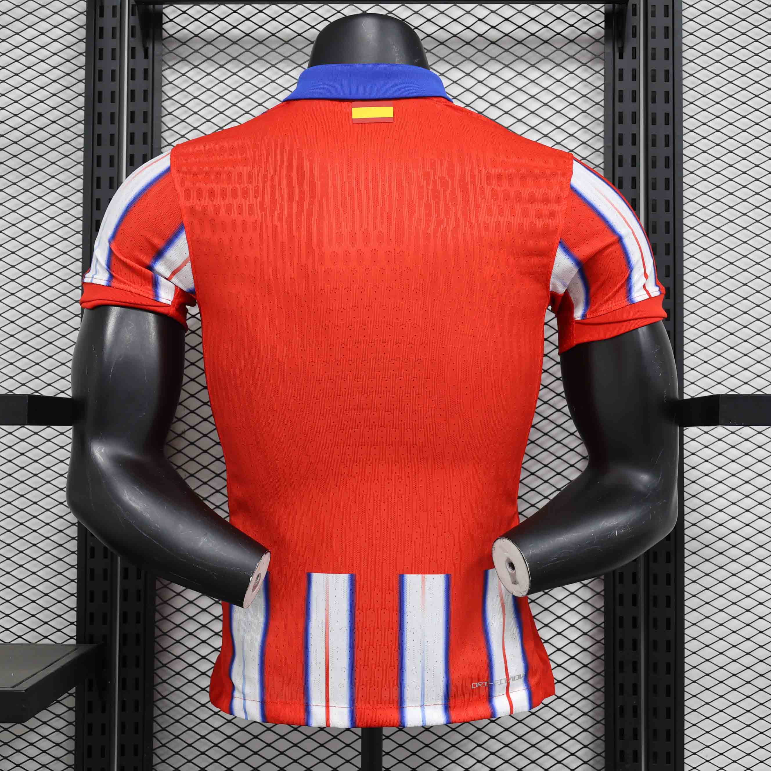 24-25 Atletico Madrid Home Soccer Jersey Player Edition - view 3