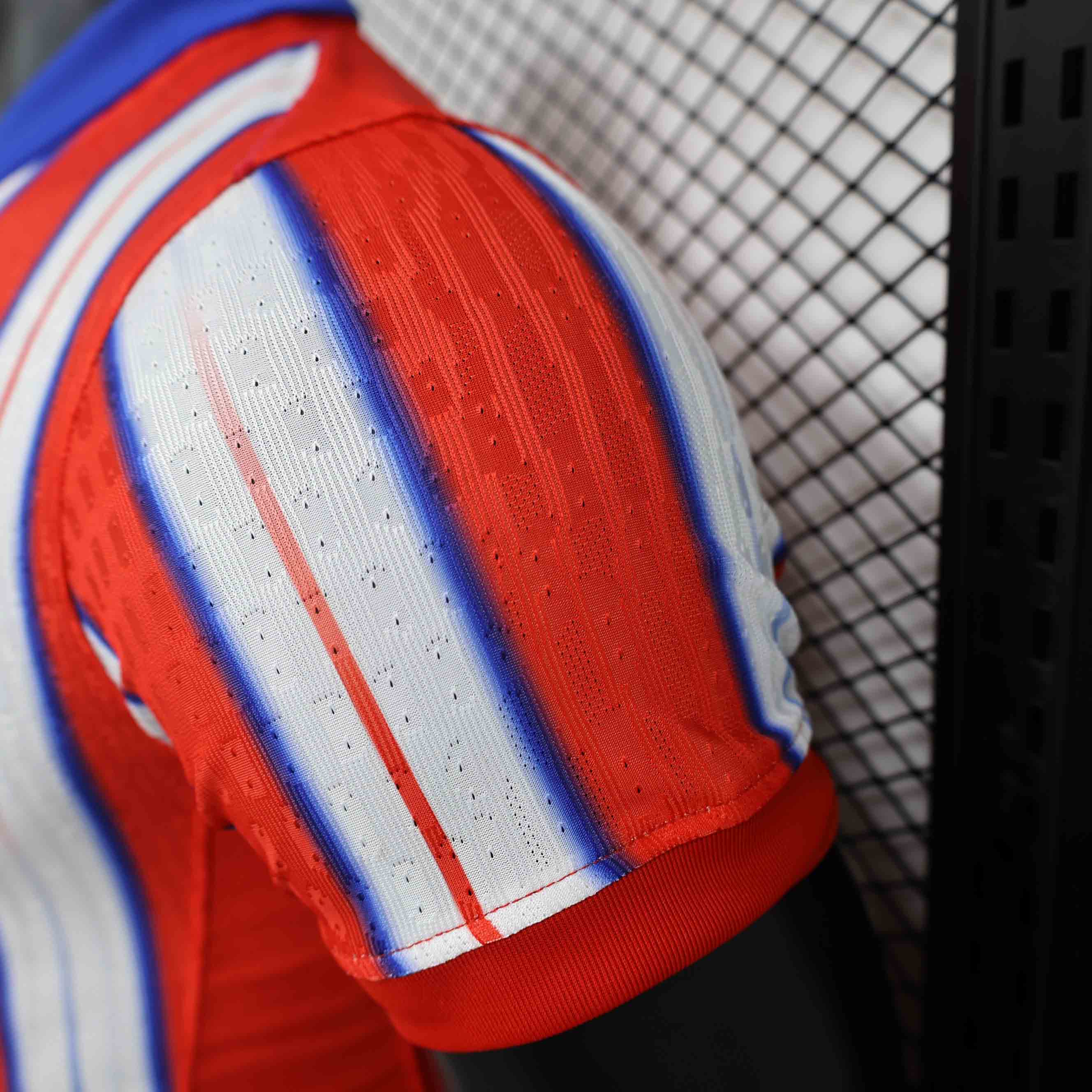 24-25 Atletico Madrid Home Soccer Jersey Player Edition - view 6