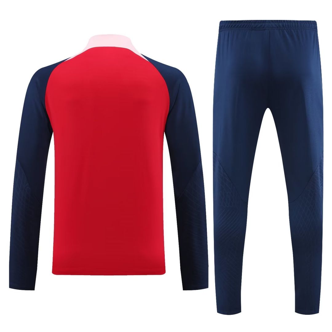 Atletico Madrid Zipper Sweatshirt Kit(Top+Pants) Red 2023/24 - view 3
