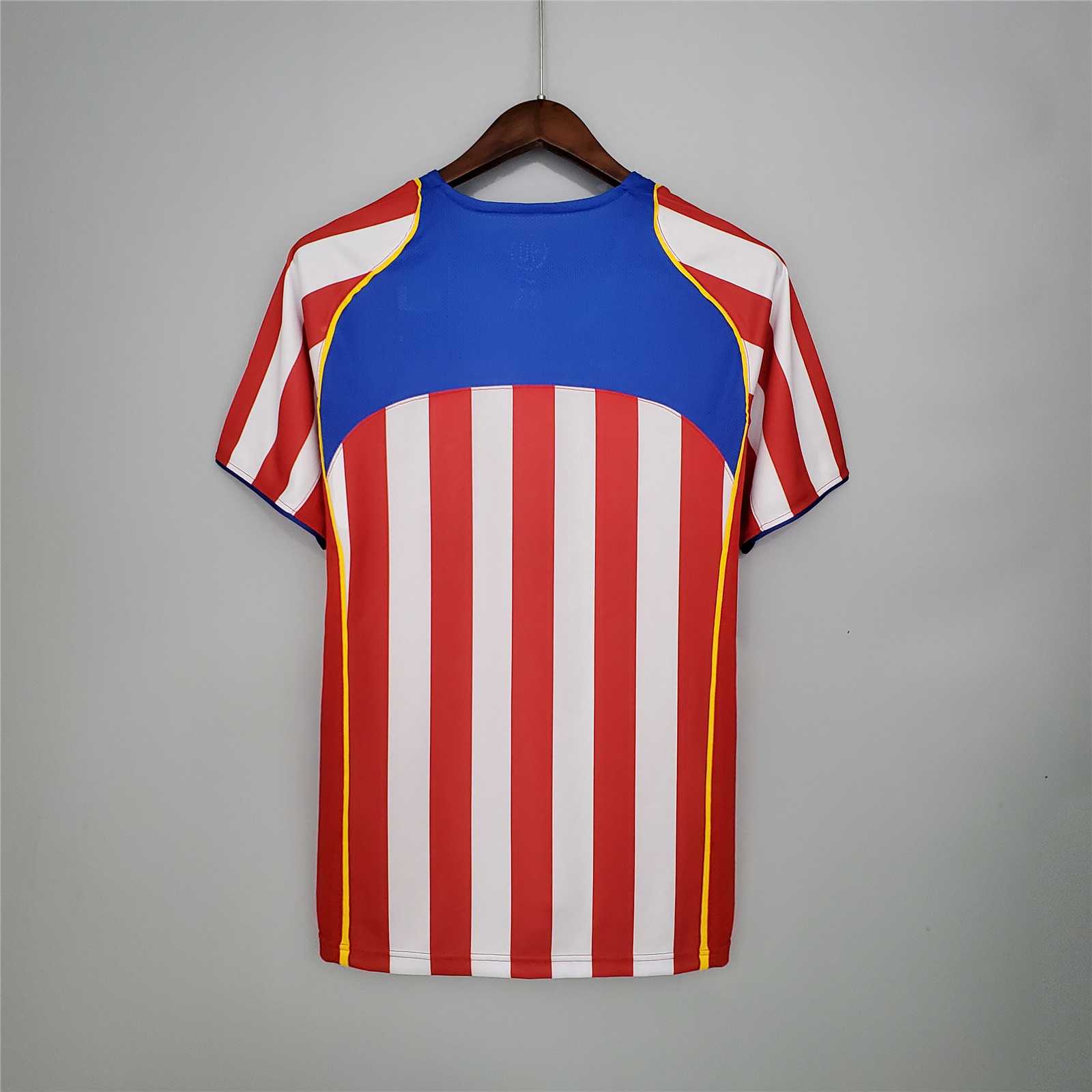 2004-2005 Atletico Madrid Home Jersey Fan Version - view 3