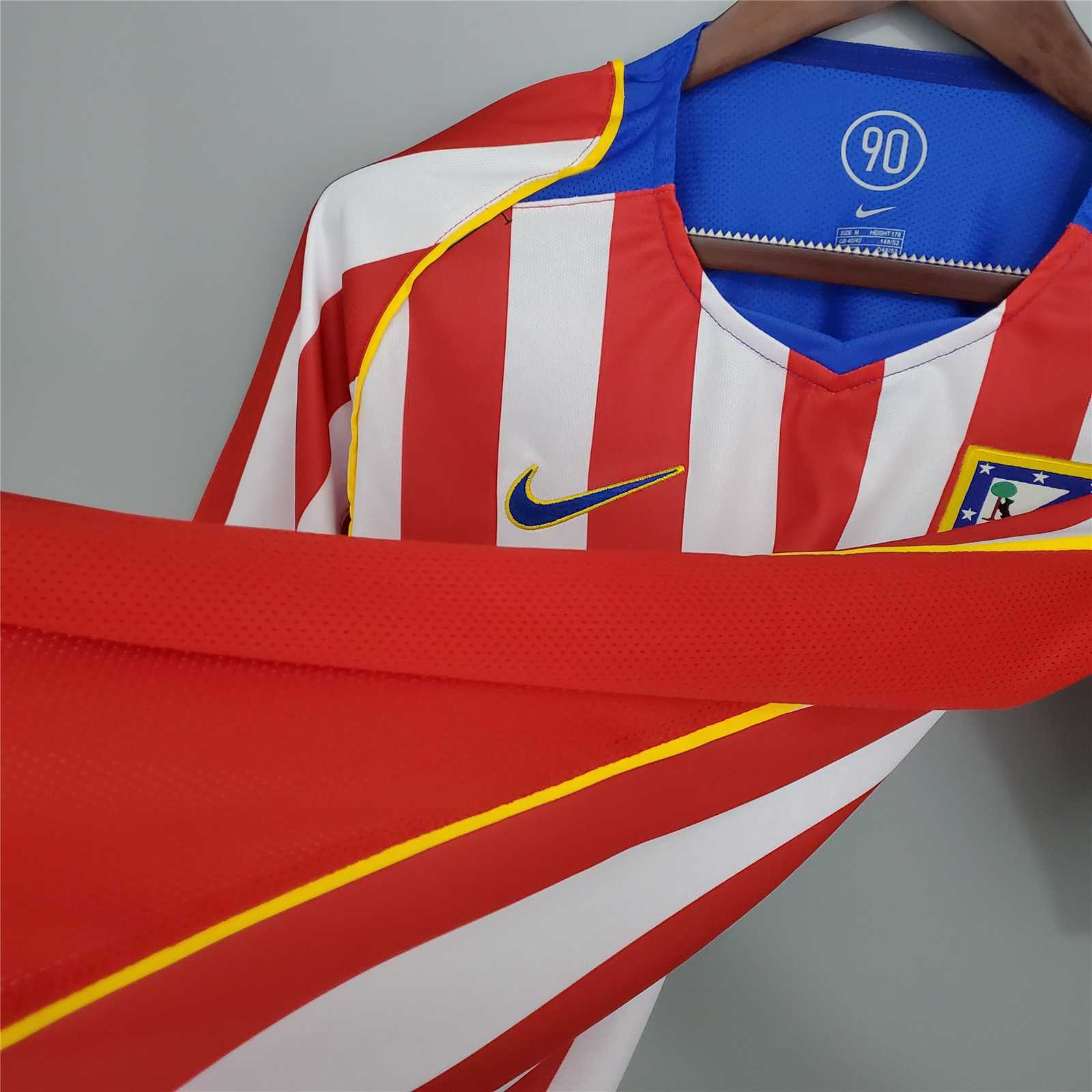 2004-2005 Atletico Madrid Home Jersey Fan Version - view 5