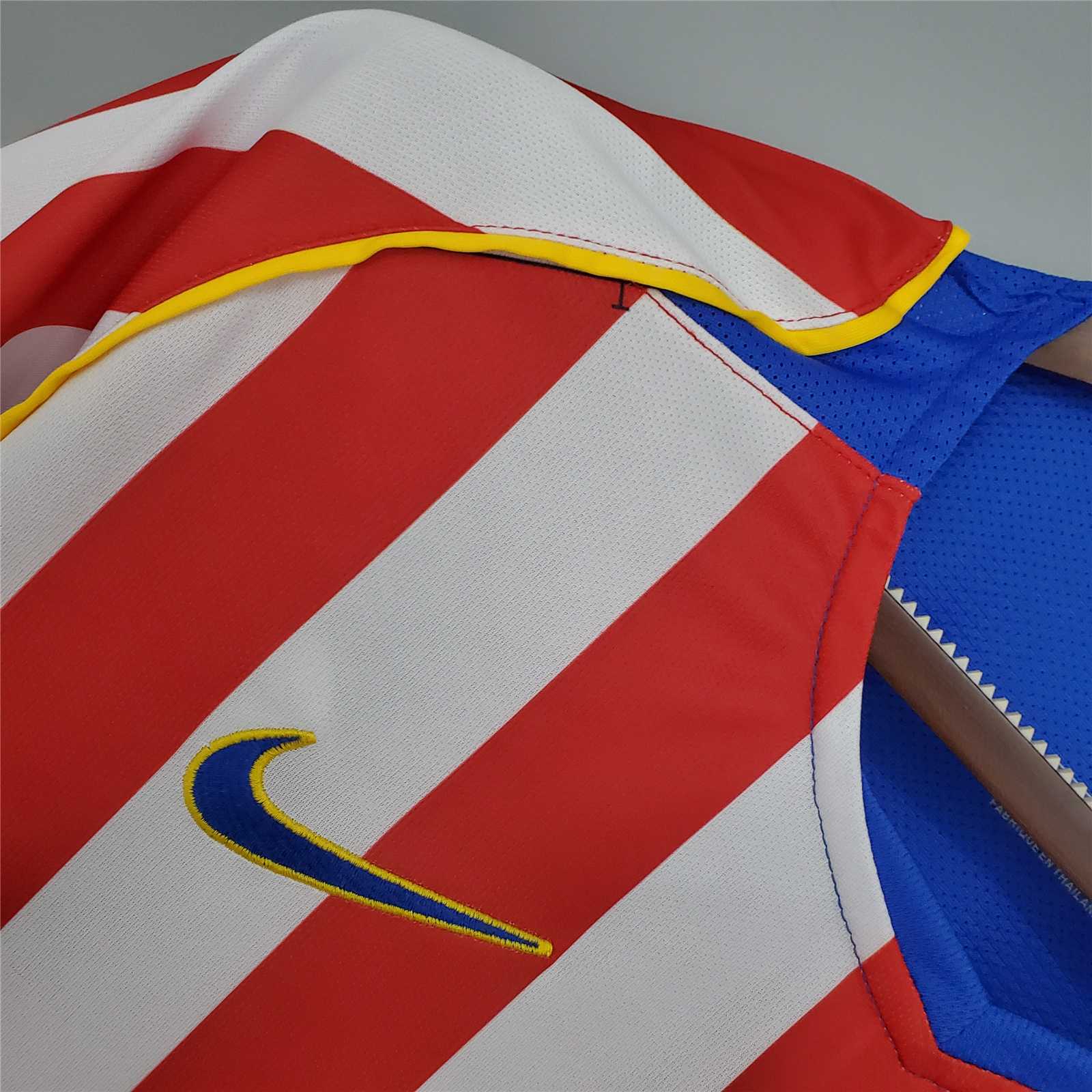 2004-2005 Atletico Madrid Home Jersey Fan Version - view 7