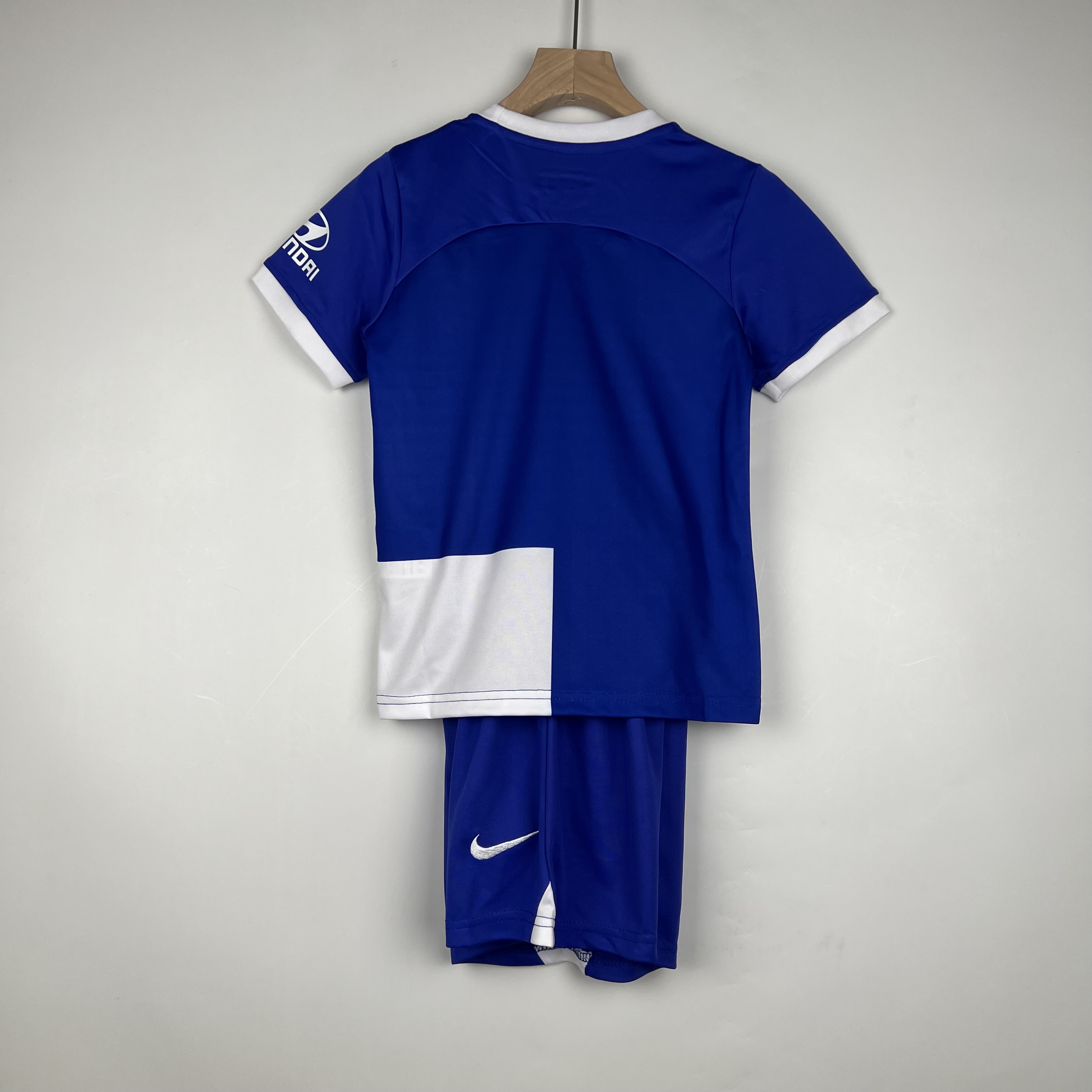 23-24 Atletico Madrid 120 Anniversary Away Kids Kit Jersey+Shorts - view 3