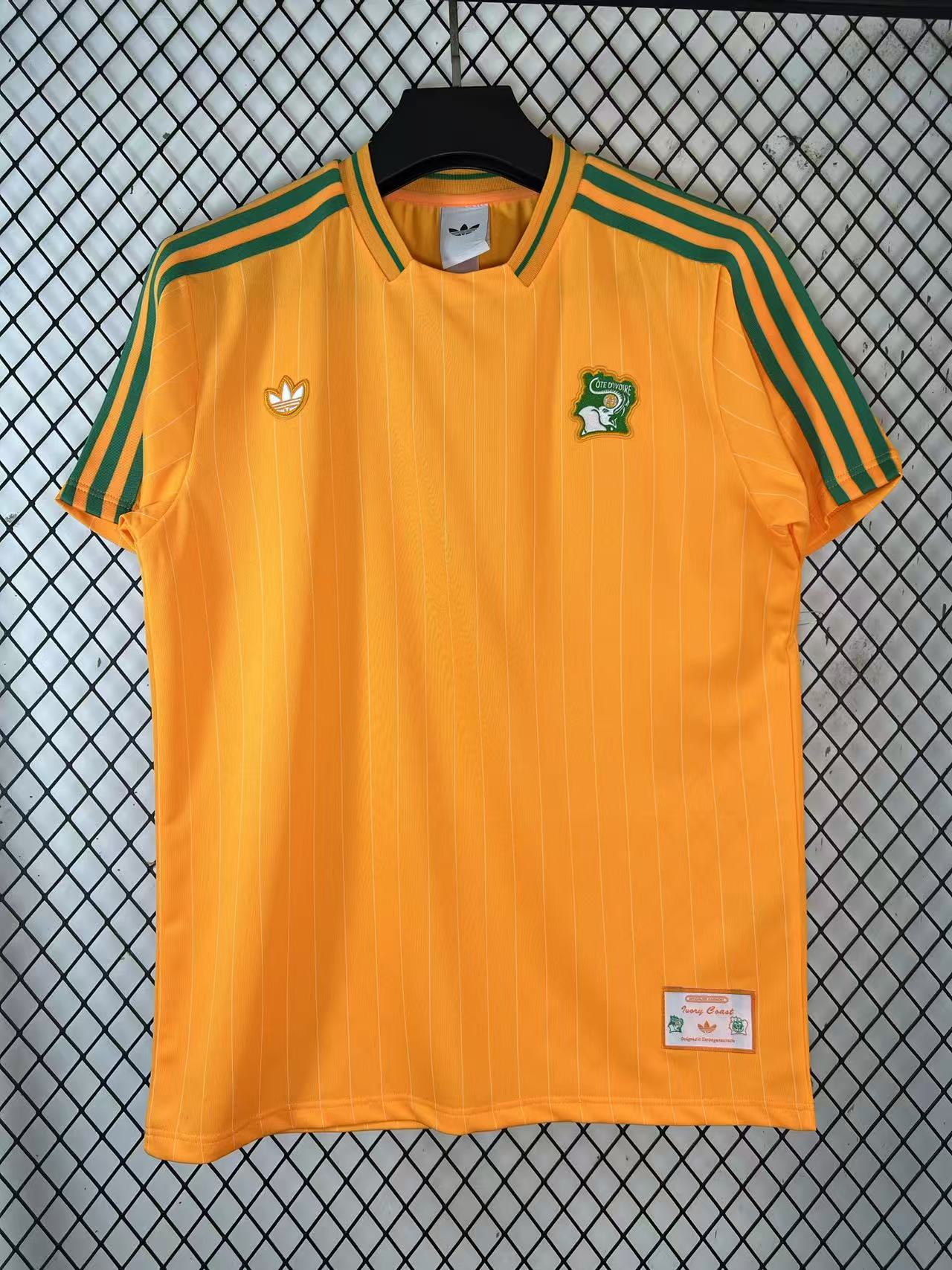 Orange色 Cote d'Ivoire Retro