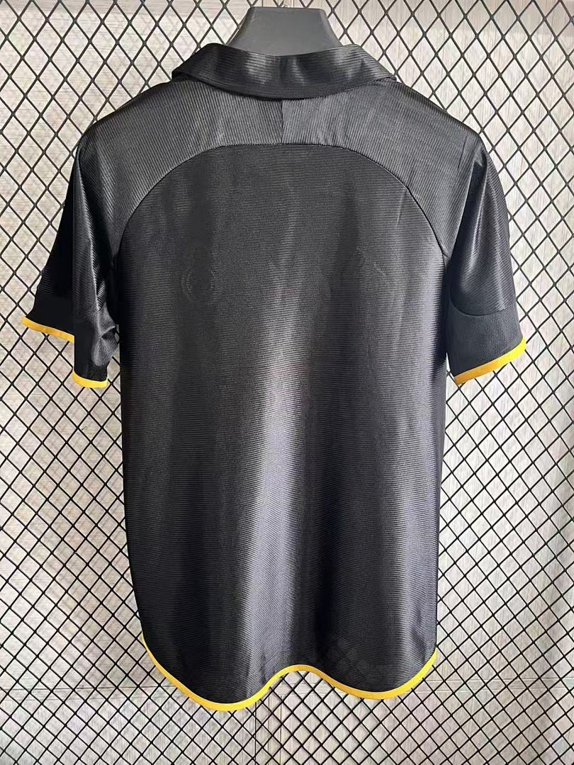 Real Madrid Retro Commemorative Edition Black色S到4 XL
