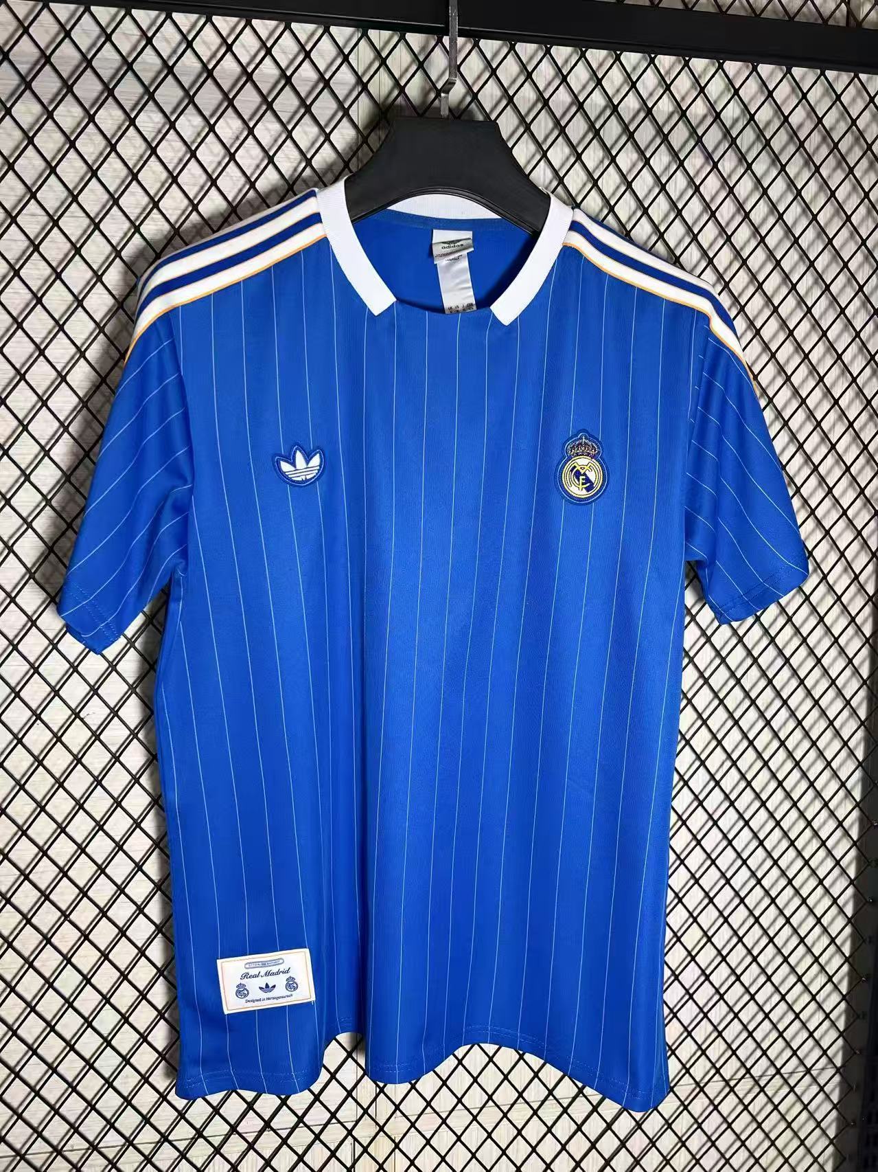 Real Madrid Retro版T恤S到4x L