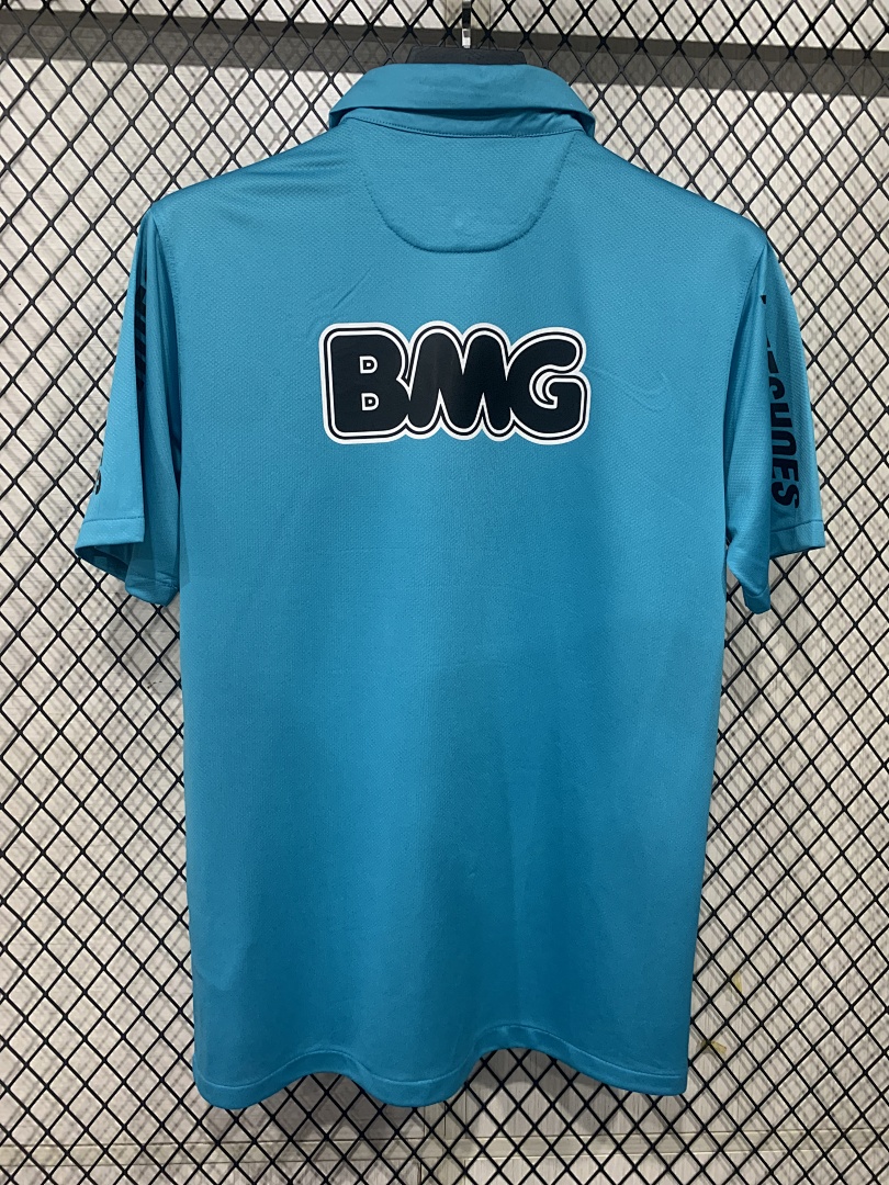 Retro桑托斯Second Away Jersey Blues-4xl