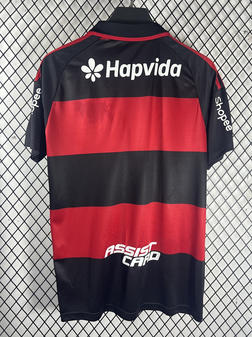 Red Black佛拉门戈Home Jersey