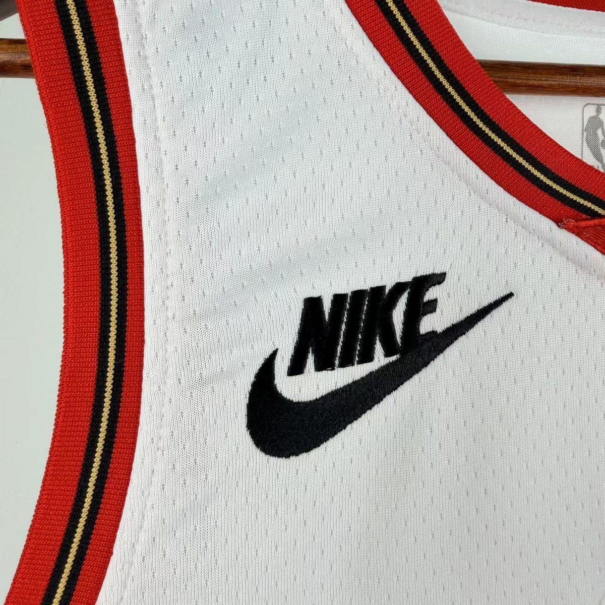 Philadelphia 76ers 2026-27 Season Throwback White Jersey - detail